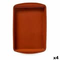 Miniatyrbillede 1 af 3: Ovn Fad Bagt ler 4 enheder 40 x 5 x 26,5 cm