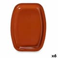 Miniatyrbillede 1 af 3: Ovn Fad Bagt ler 6 enheder 26 x 3,5 x 35 cm