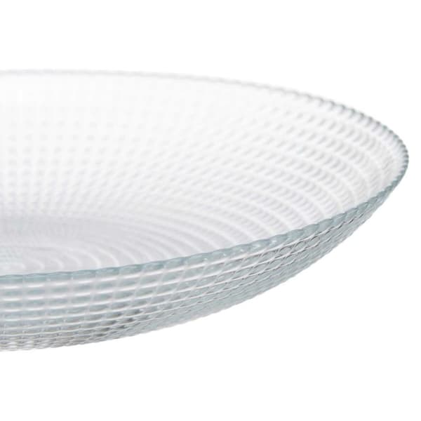 plade Pasabahce Generation Gennemsigtig Glas 23 x 7 x 23 cm (4 enheder)
