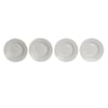 Miniatyrbillede 3 af 3: Dyb tallerken DKD Home Decor Hvid Porcelæn 20 x 20 x 3 cm