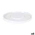 Miniatyrbillede 1 af 2: Flad Plade Inde Hvid (6 enheder)
