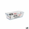 Miniatyrbillede 1 af 2: Ovn Fad Quttin   Glas Rektangulær 825 ml 23,1 x 10 x 6,1 cm (6 enheder)