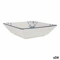 Miniatyrbillede 1 af 2: Snackskål La Mediterránea Rosetta Porcelæn 18 x 18 x 5 cm (24 enheder)