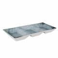 Miniatyrbillede 2 af 2: Snack bakke La Mediterránea Dalian 3 Rum 25 x 11 x 3 cm (24 enheder)