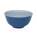 Miniatyrbillede 1 af 2: Snackskål Versa Blå Keramik Porcelæn 16 x 7,7 x 16 cm