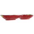 Miniatyrbillede 3 af 3: Snack bakke Home ESPRIT Rød Moderne 26 x 12,5 x 3,5 cm