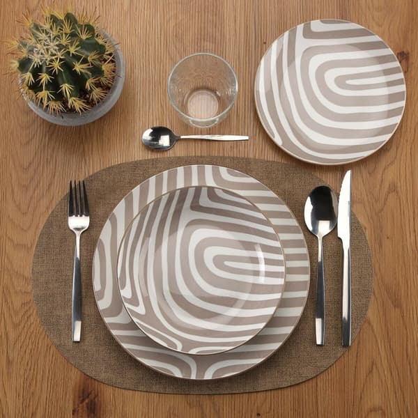 Spisestel Versa Denali Grå Porcelæn
