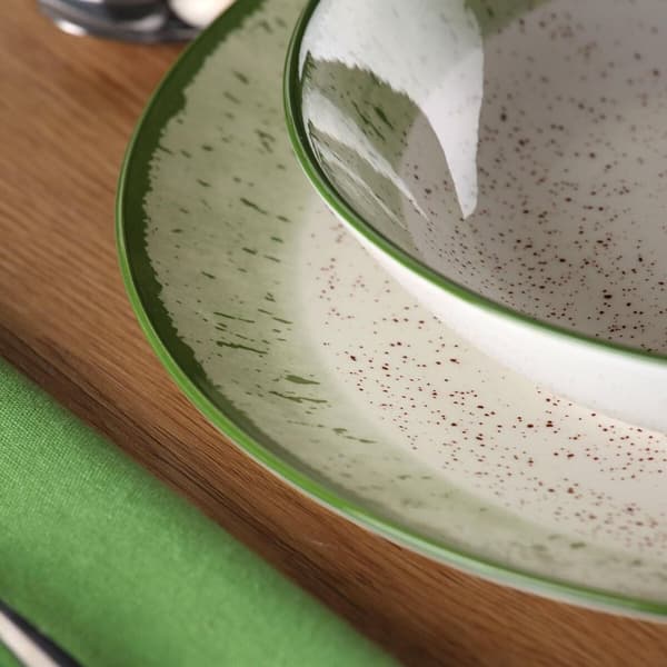 Spisestel Versa Grøn Porcelæn 18 Dele