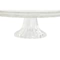 Miniatyrbillede 2 af 3: Flad Plade Home ESPRIT Gennemsigtig Krystal 33 x 33 x 9,4 cm