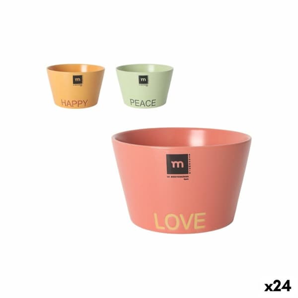 Skål La Mediterránea Love&peace 650 ml (24 enheder)