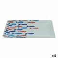 Miniatyrbillede 1 af 3: Snack bakke La Mediterránea Fisk 25 x 15 x 2 cm (12 enheder)