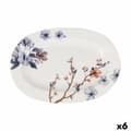 Miniatyrbillede 1 af 2: Snack bakke Toscana Cvetlice Oval 27 x 7 x 1,5 cm (6 enheder)
