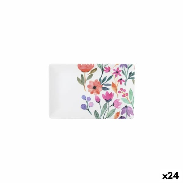 Snack bakke La Mediterránea Cvetlice 20 x 13 x 2 cm (24 enheder)