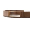 Miniatyrbillede 3 af 3: Bakke Home ESPRIT Gylden Natur Metal Akacie 35,5 x 35,5 x 5 cm