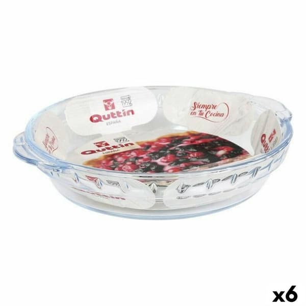 Servingsfat Quttin VEN8435476251533 Glas 20,2 x 17,8 x 3,8 cm (6 antal) (750 cc)