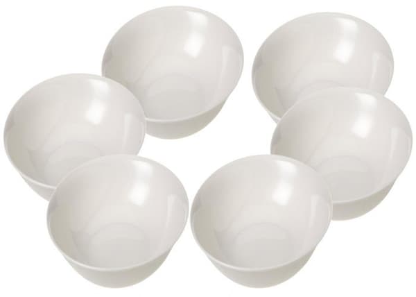 Tognana Perle Tallrik 23 cm Salladsskål, Vit