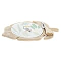 Pikkukuva 1 / 3: Juustolautanen DKD Home Decor Bambu Kivitavara 28 x 18 x 3 cm (12 osaa)