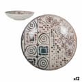 Miniatyrbillede 1 af 2: Dyb tallerken La Mediterránea Grecia Porcelæn (12 enheder)