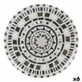 Miniatyrbillede 1 af 2: Flad Plade La Mediterránea Barroc Porcelæn (6 enheder) (Ø 26 cm)