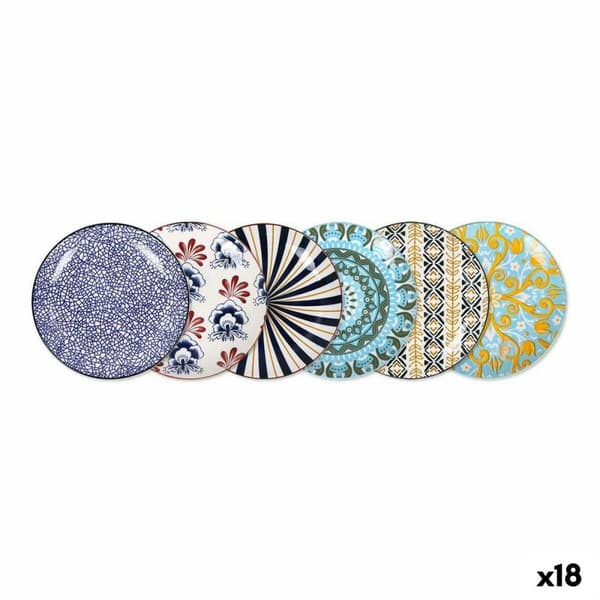 Servingsfat La Mediterránea Kyomi Rund 20 x 20 x 2,5 cm (18 antal)