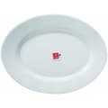 Miniatyrbillede 2 af 2: Køkkenspringvand Bormioli Toledo Hvid Glas Oval 34 x 26,5 x 1,8 cm (12 enheder)