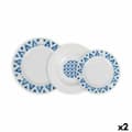 Pikkukuva 1 / 2: Astiasetti La Mediterránea Marvin Pyöreä 12 Kappaletta (2 osaa)