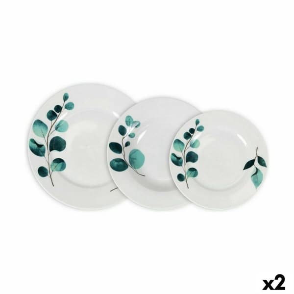 Astiasetti La Mediterránea Detroit Pyöreä 18 Kappaletta (2 osaa)