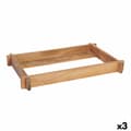 Miniatyrbillede 1 af 2: Serveringsbakke Viejo Valle Akacie 32,5 x 17,5 x 4 cm (3 enheder)