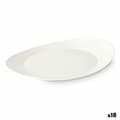 Miniatyrbillede 1 af 4: Flad Plade Vivalto LYBP-120 Hvid Opalglas 30,5 x 3 x 26 cm (18 enheder)