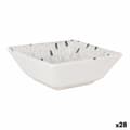 Miniatyrbillede 1 af 2: Skål La Mediterránea Barroc Porcelæn Hvid 13 x 13 x 5 cm (28 enheder)