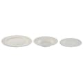 Miniatyrbillede 3 af 4: Spisestel Home ESPRIT Hvid Porcelæn Striber 27 x 27 x 2 cm 18 Dele