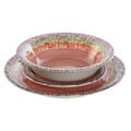 Miniatyrbillede 1 af 3: Spisestel Home ESPRIT Pink Stentøj 27 x 27 x 2 cm 18 Dele