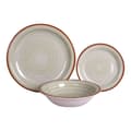 Pikkukuva 3 / 4: Astiasetti Home ESPRIT Sininen Vihreä Monivärinen Pinkki Meripihka Kivitavara 26,5 x 26,5 x 3 cm 27,5 x 27,5 x 3 cm 18 Kappalett