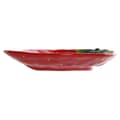Pikkukuva 3 / 3: Lautanen Home ESPRIT Punainen Kivitavara 23,5 x 18 x 4,5 cm
