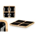Miniatyrbillede 3 af 5: Bakke med Rum MALI-991 B Sort 31 x 3 x 31 cm (6 enheder)