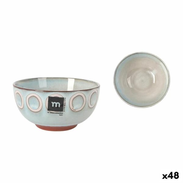 Kulho La Mediterránea Almudena Harmaa Ø 11 cm (48 osaa)