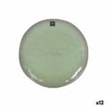 Miniatyrbillede 1 af 3: Flad Plade La Mediterránea Macarella green Ø 26,5 cm (12 enheder)