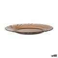 Miniatyrbillede 1 af 2: Flad Plade Duralex Beau rivage Ø 23,5 cm (48 enheder)