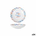 Miniatyrbillede 1 af 2: Dyb tallerken La Mediterránea Fisk 21 x 5,3 cm (24 enheder)