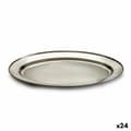 Miniatyrbillede 1 af 3: Bakke Sølvfarvet Rustfrit stål 40 x 2,5 x 26,5 cm (24 enheder)