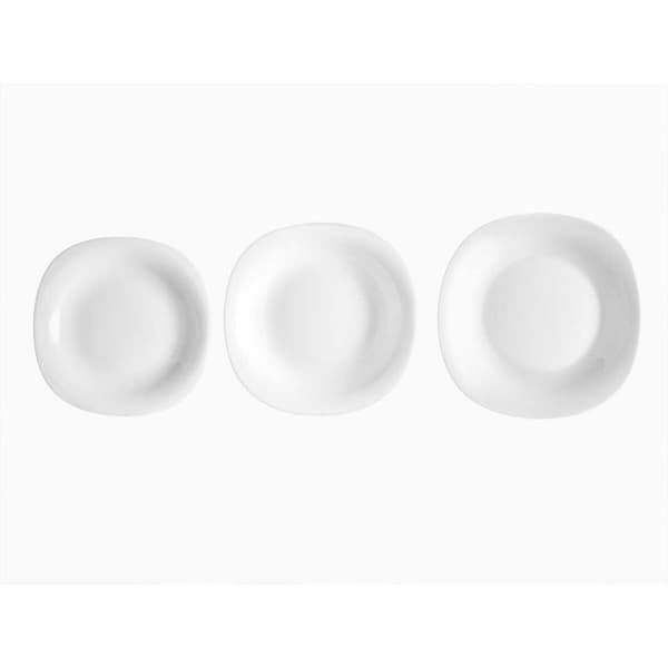 Servissats Vivalto F-LFP95-85-90 Vit Opalinglas (2 antal)