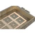 Miniatyrbillede 2 af 2: Bakke DKD Home Decor Champagne Træ Metal 36 x 22 x 4 cm