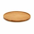 Miniatyrbillede 2 af 2: Snack bakke Kinvara JWKW-3711-2 Brun Cirkulær 30 x 1,5 x 30 cm (12 enheder)