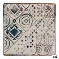 Miniatyrbillede 1 af 2: Desserttallerken La Mediterránea Grecia Porcelæn 18 x 18 x 2 cm (12 enheder)