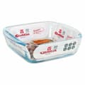 Miniatyrbillede 2 af 2: Bageplade Quttin 66603 1,1 L Glas Firkantet 1,1 L 19,7 x 16,8 x 5,6 cm (10 enheder)