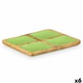 Miniatyrbillede 1 af 5: Bakke med Rum MALI-991 G Grøn 31 x 3 x 3 cm (6 enheder)