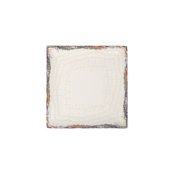Desserttallerken La Mediterránea Albus 18 x 18 x 2 cm (12 enheder)
