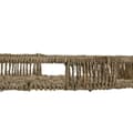 Miniatyrbillede 3 af 3: Bakkesæt Home ESPRIT Natur Metal 45 x 45 x 7 cm (3 enheder)