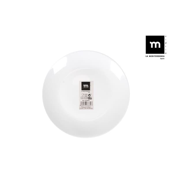 Desserttallerken La Mediterránea Coup basic ø 18 x 2,5 cm (48 enheder)