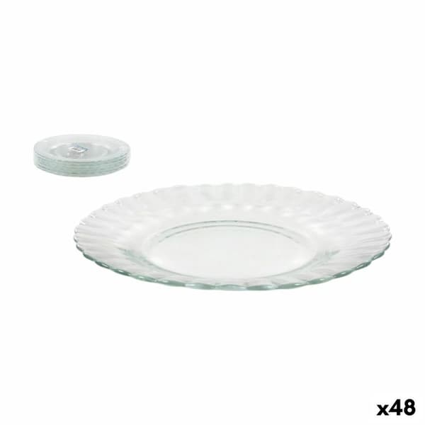Jälkiruokalautanen Duralex Paris Ø 20 cm (48 osaa)